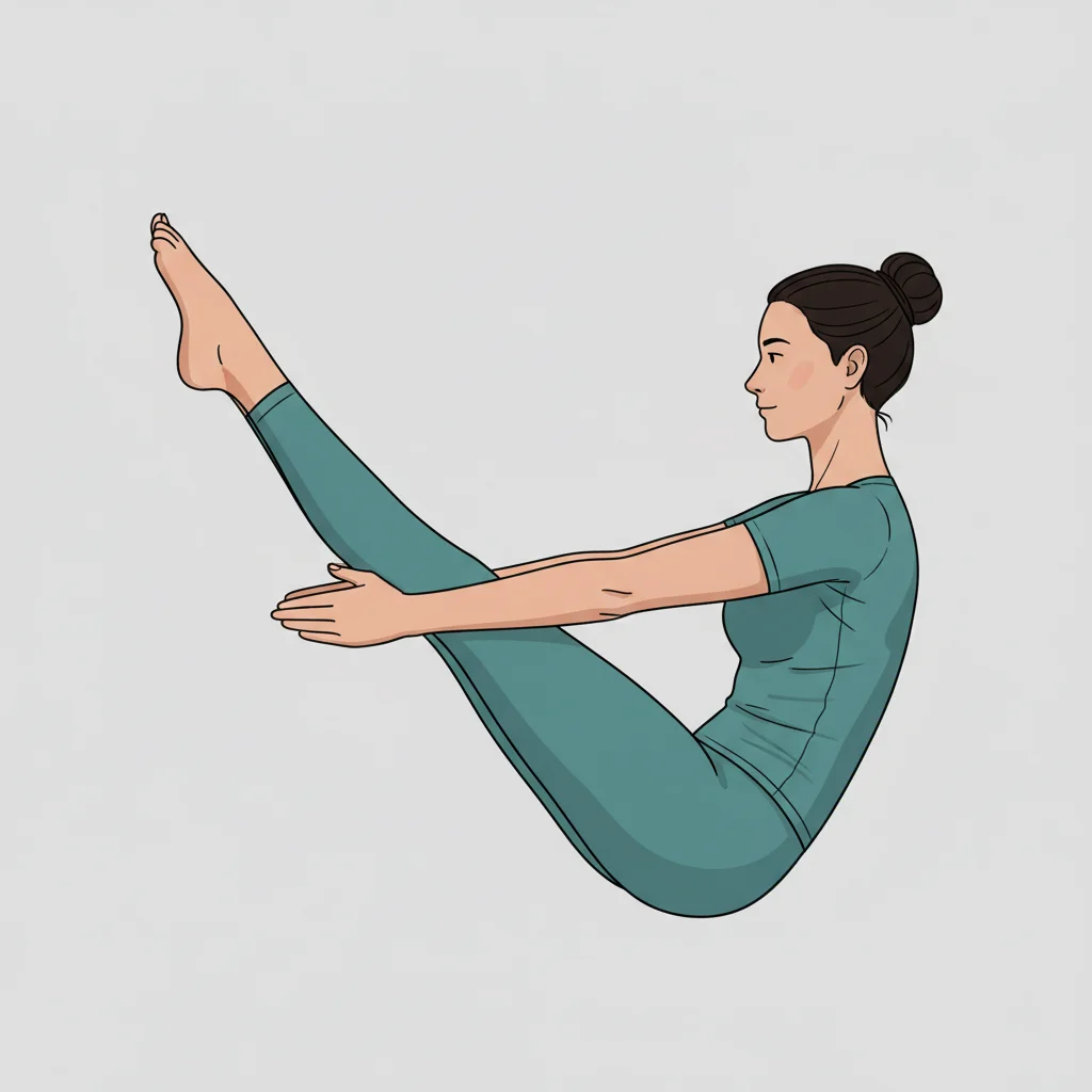 Boat Pose (Navasana) yoga pose