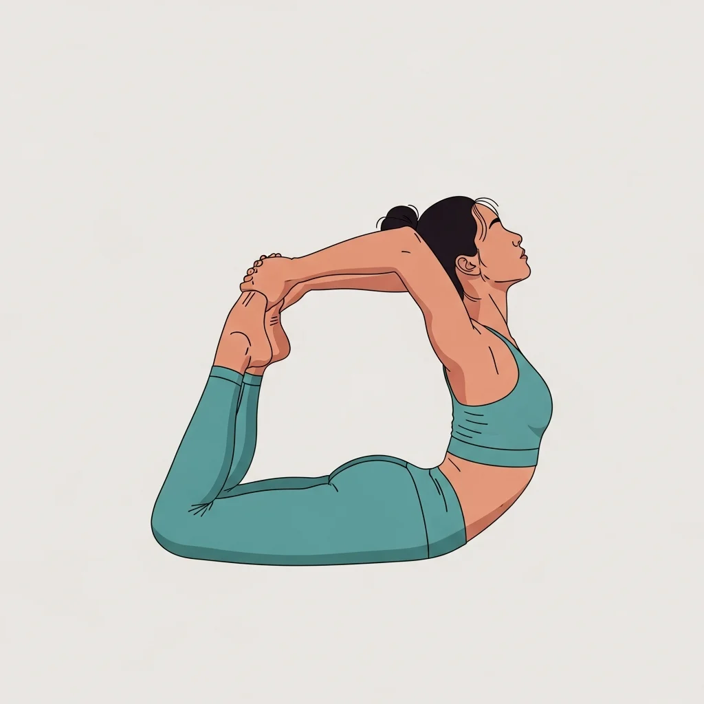 Bow Pose (Dhanurasana) yoga pose