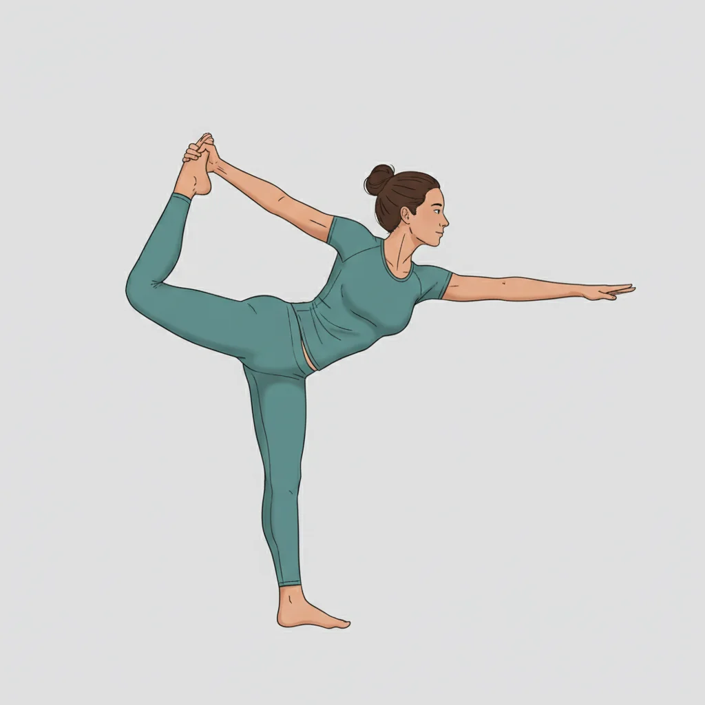 Dancer's Pose (Natarajasana) yoga pose