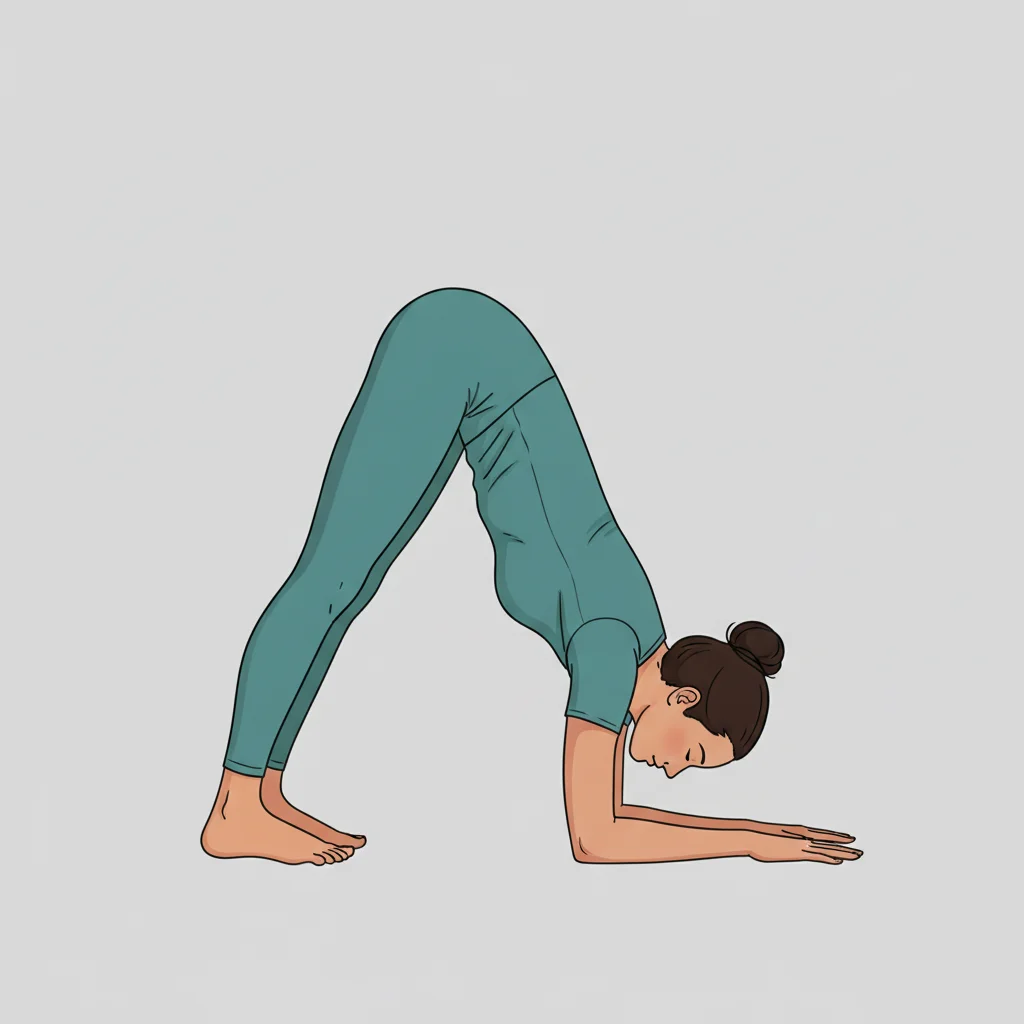 Dolphin Pose (Ardha Pincha Mayurasana) yoga pose
