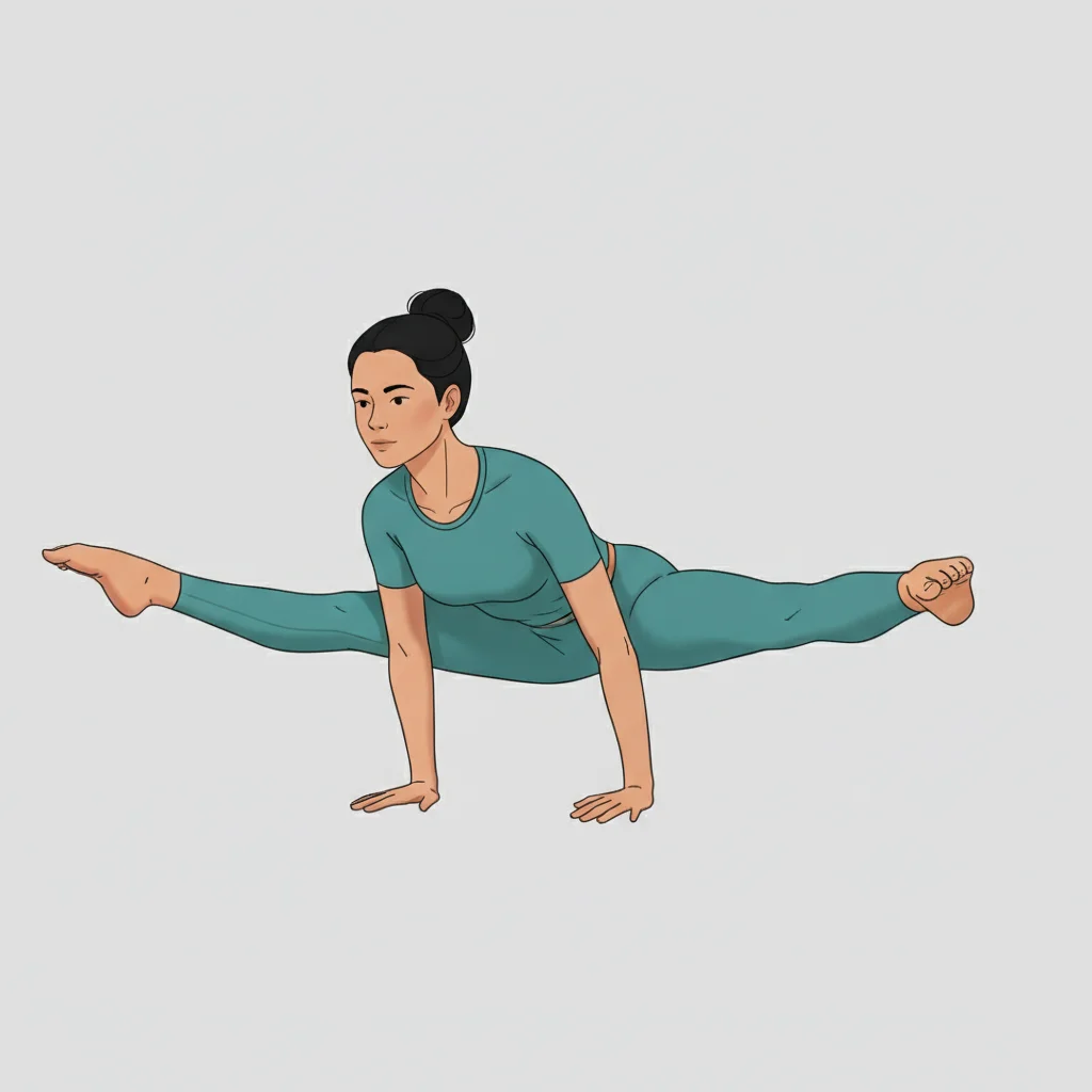 Firefly Pose (Tittibhasana) yoga pose