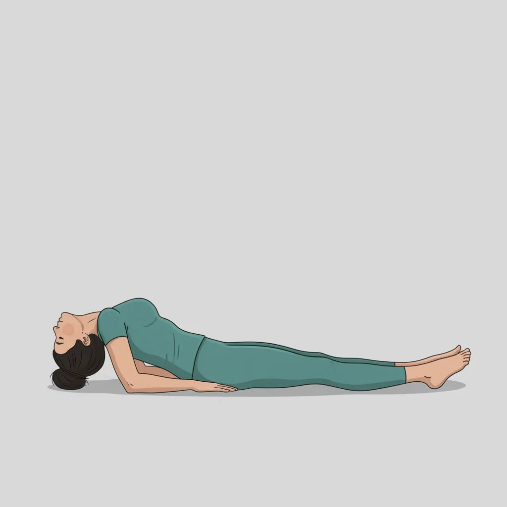 Fish Pose (Matsyasana) yoga pose