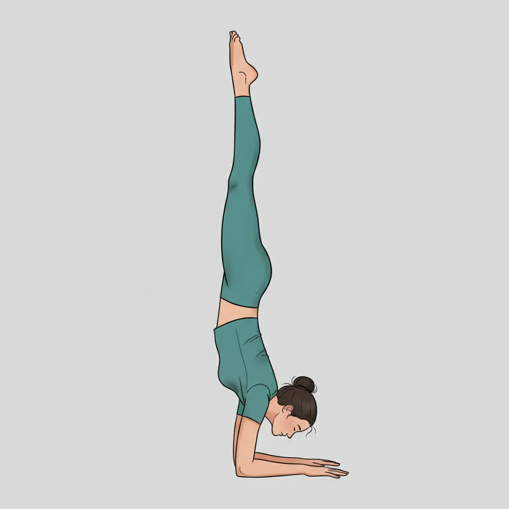 Forearm Stand (Pincha Mayurasana) yoga pose