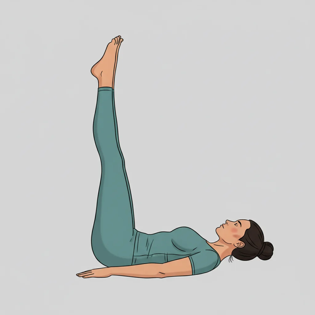 Legs-Up-The-Wall (Viparita Karani) yoga pose