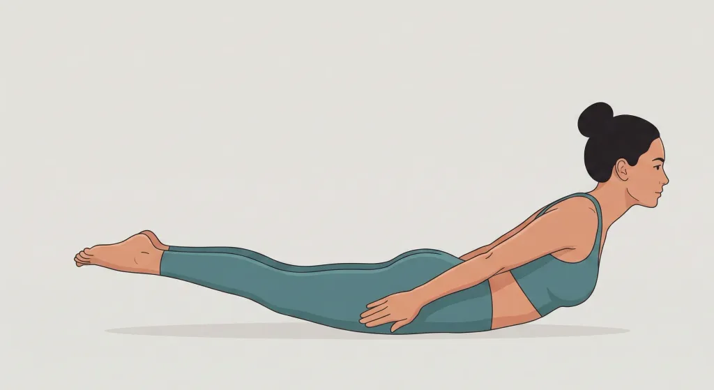 Locust Pose (Salabhasana) yoga pose