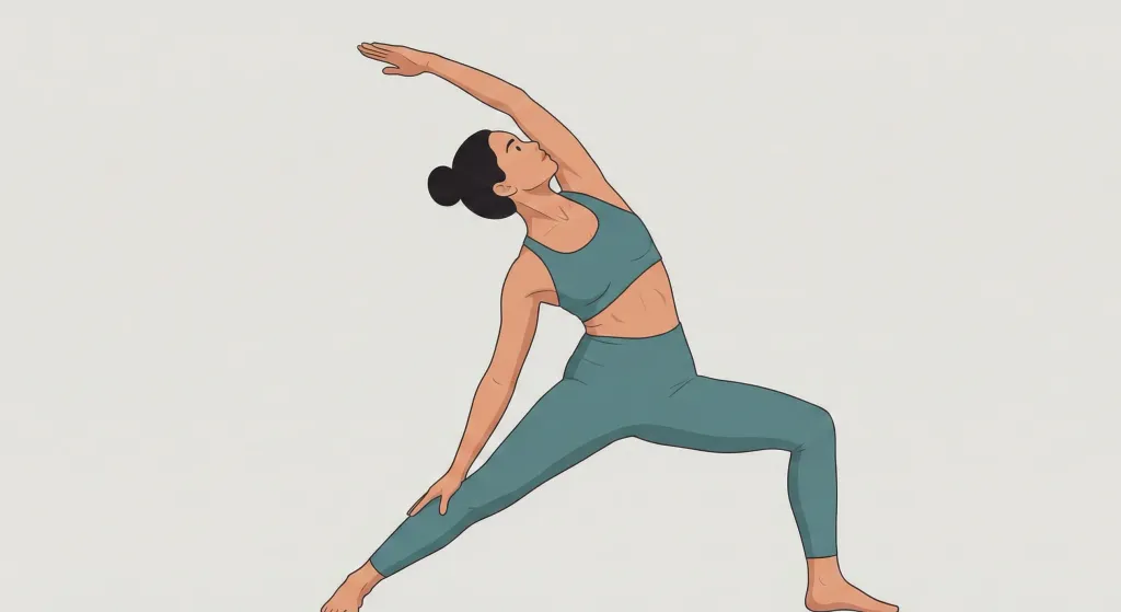 Reverse Warrior (Viparita Virabhadrasana) yoga pose