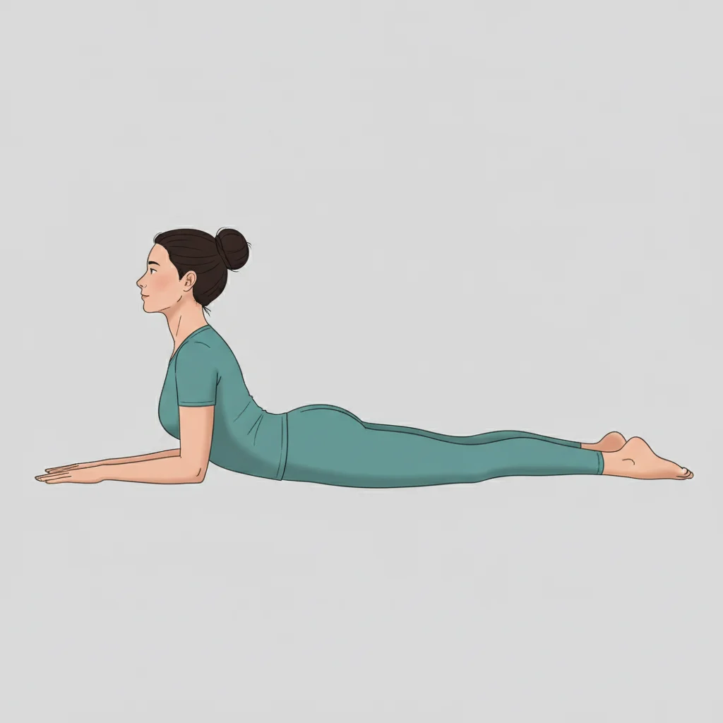 Sphinx Pose (Salamba Bhujangasana) yoga pose